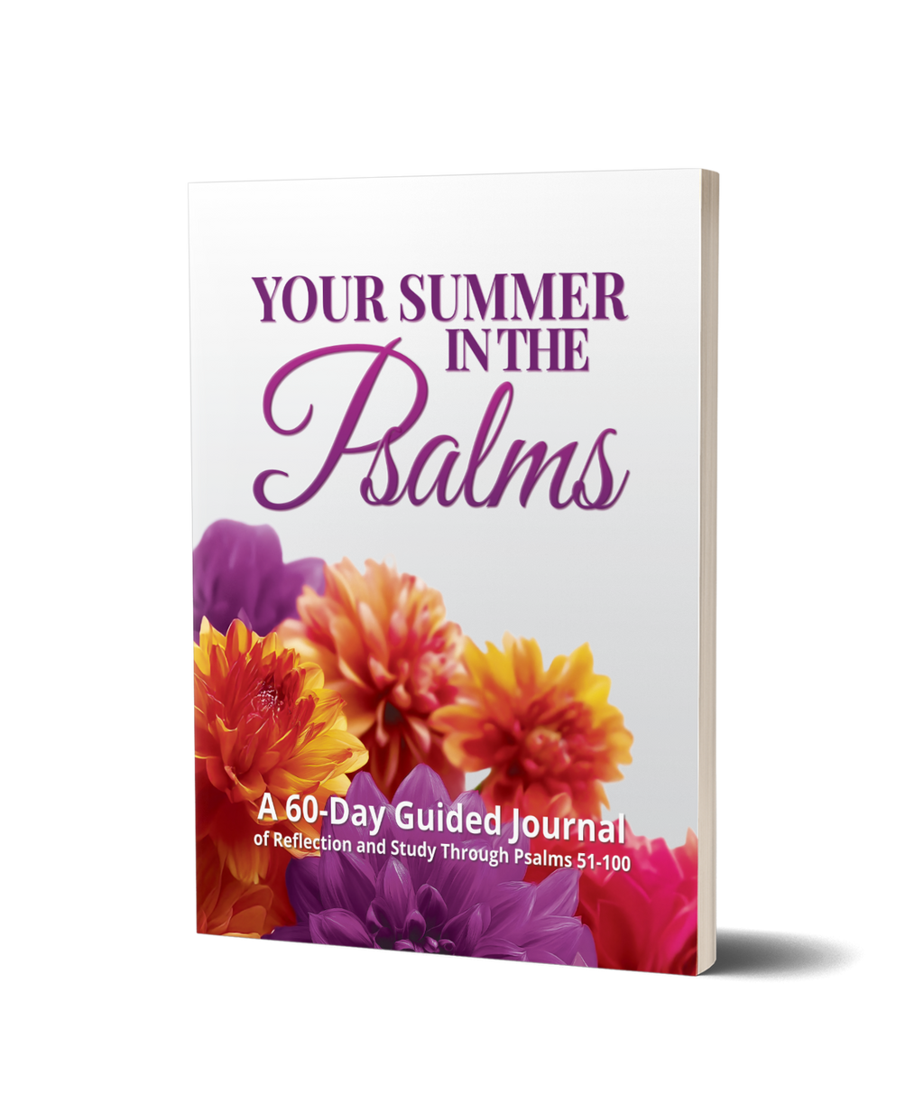 Summer in the Psalms 51-100 guided journal cover