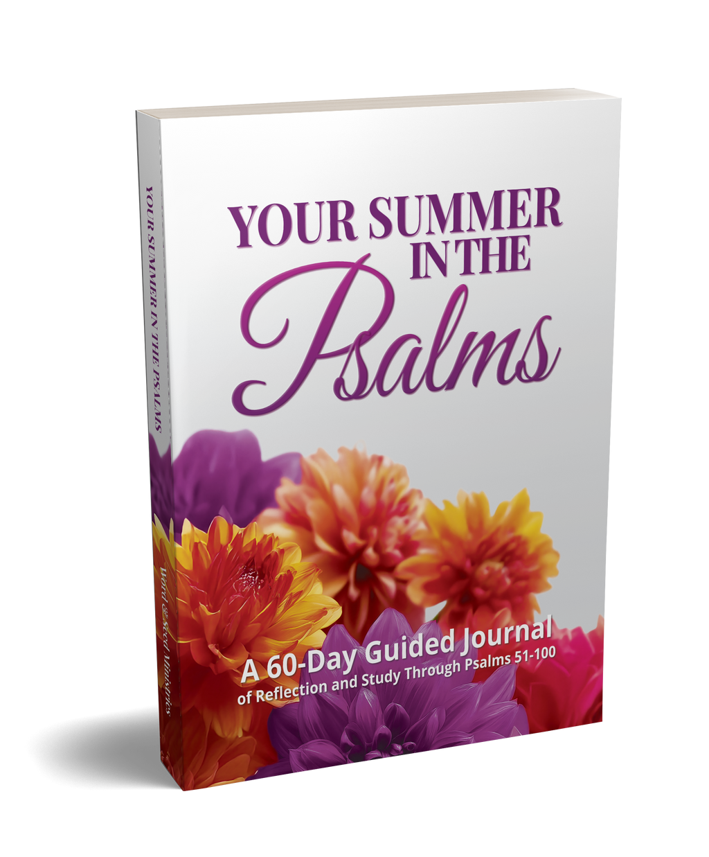 Summer in the Psalms 51-100 guided journal interior pages